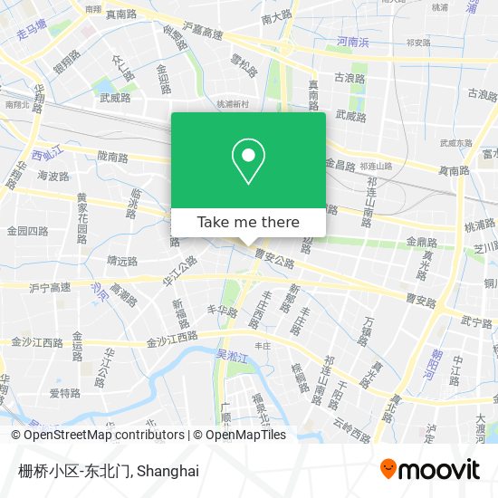 栅桥小区-东北门 map