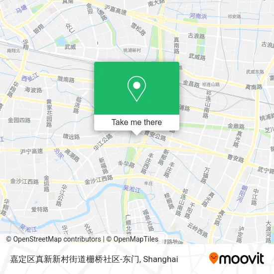 嘉定区真新新村街道栅桥社区-东门 map