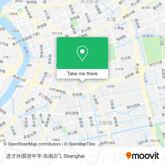 进才外国语中学-东南2门 map