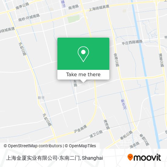 上海金厦实业有限公司-东南二门 map