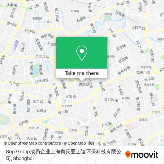 Sop Group成员企业上海奥氏亚士迪环保科技有限公司 map