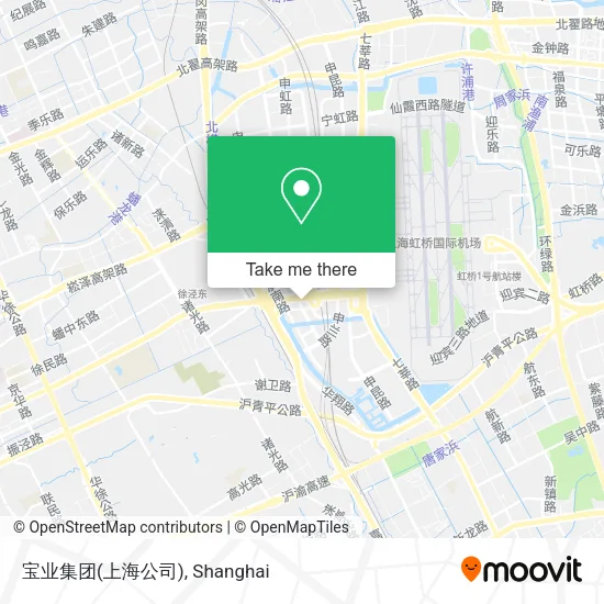 宝业集团(上海公司) map