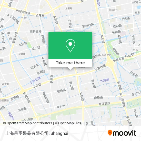 上海果季果品有限公司 map