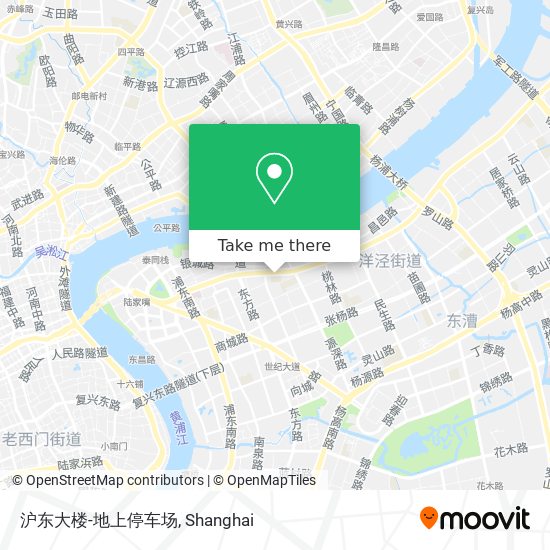 沪东大楼-地上停车场 map