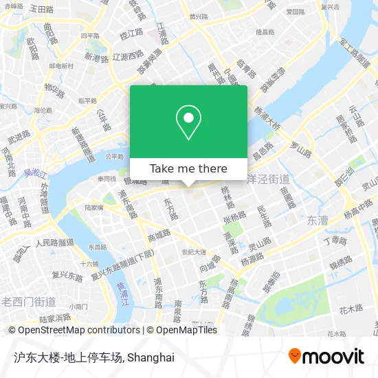 沪东大楼-地上停车场 map