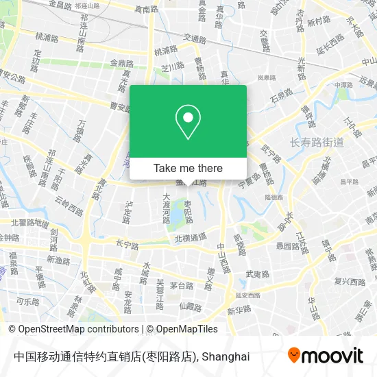 中国移动通信特约直销店(枣阳路店) map