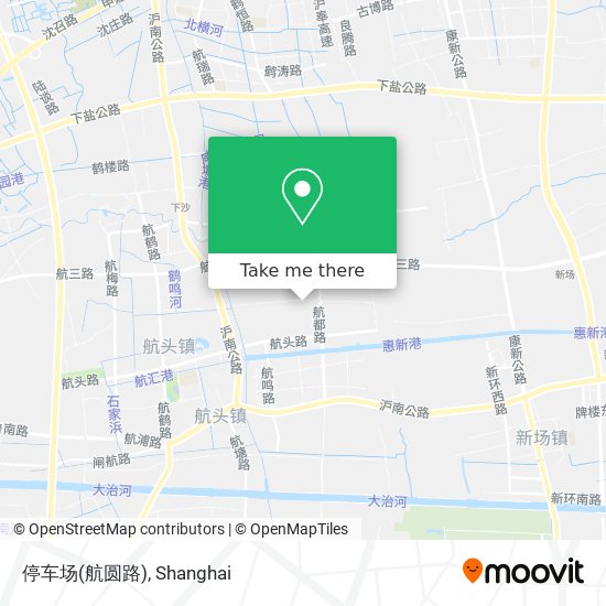 停车场(航圆路) map