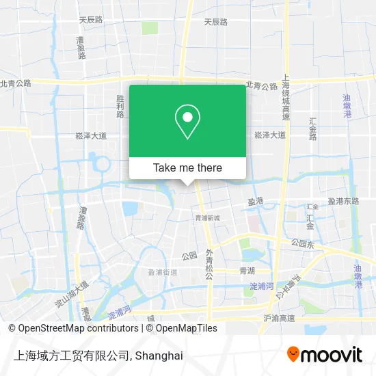 上海域方工贸有限公司 map