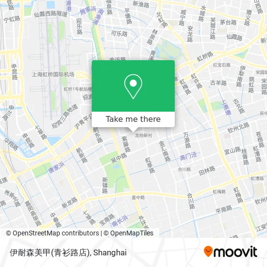 伊耐森美甲(青衫路店) map