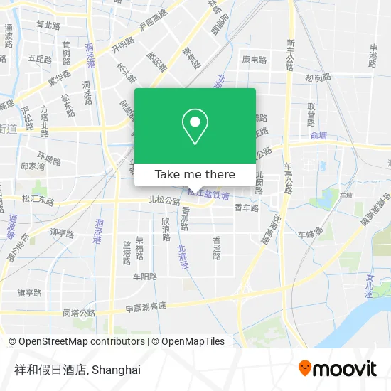 祥和假日酒店 map
