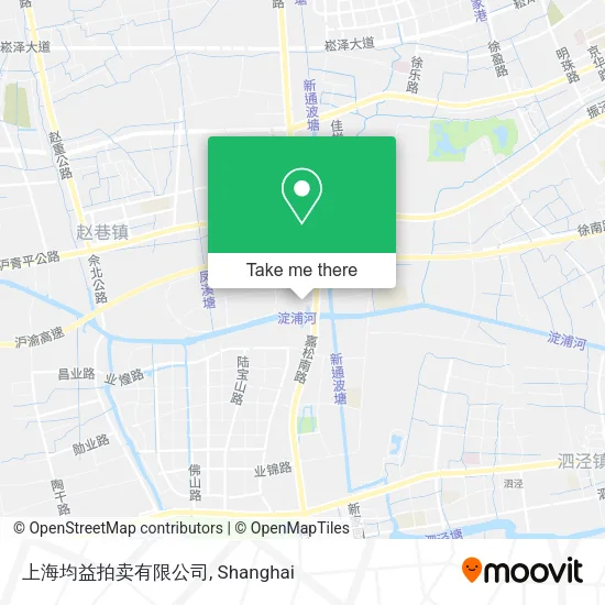 上海均益拍卖有限公司 map