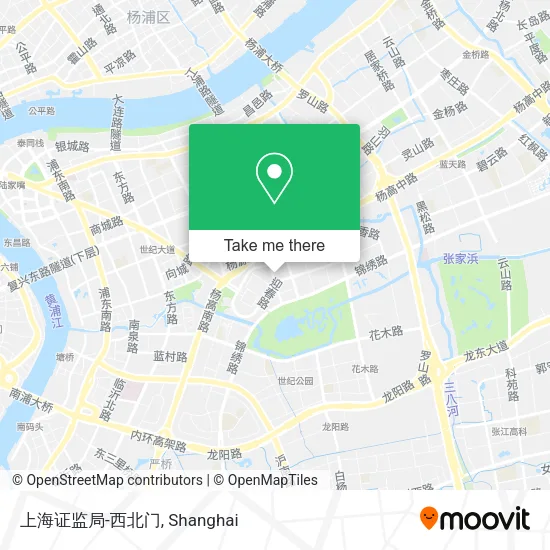 上海证监局-西北门 map
