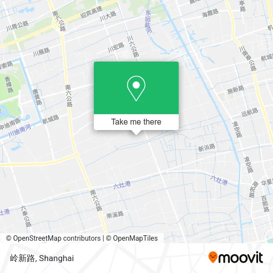 岭新路 map