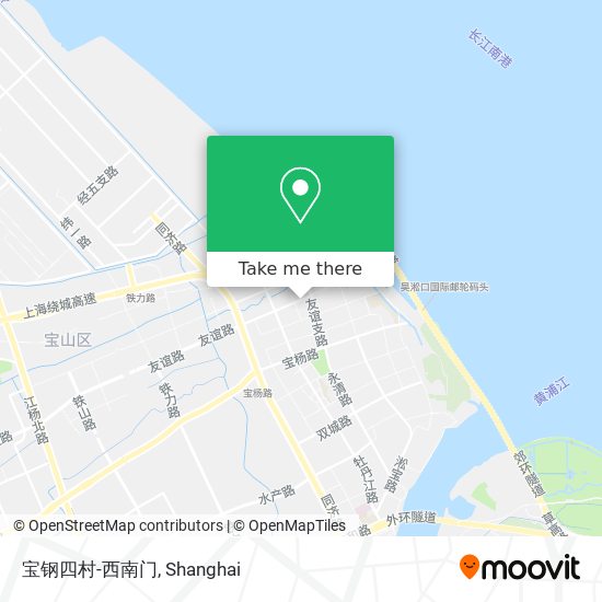 宝钢四村-西南门 map