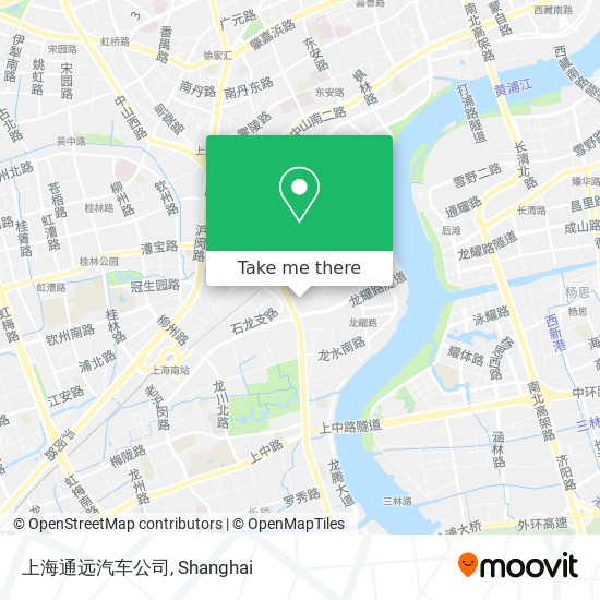 上海通远汽车公司 map