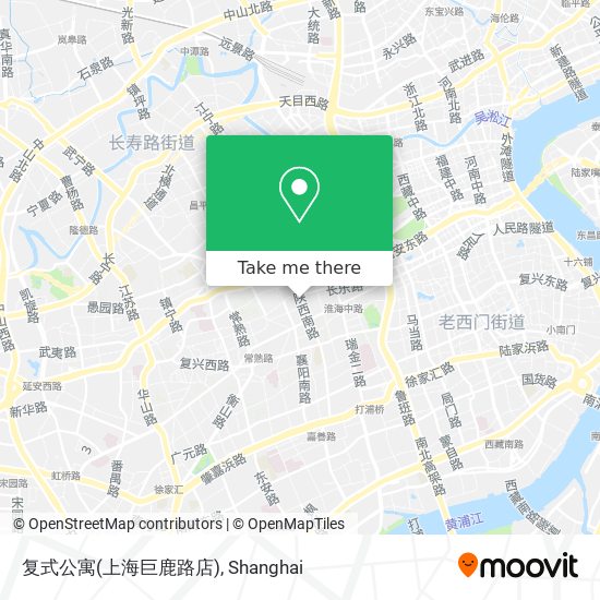 复式公寓(上海巨鹿路店) map