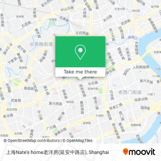上海Nate's home老洋房(延安中路店) map
