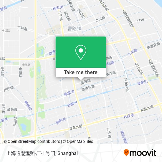 上海通慧塑料厂-1号门 map