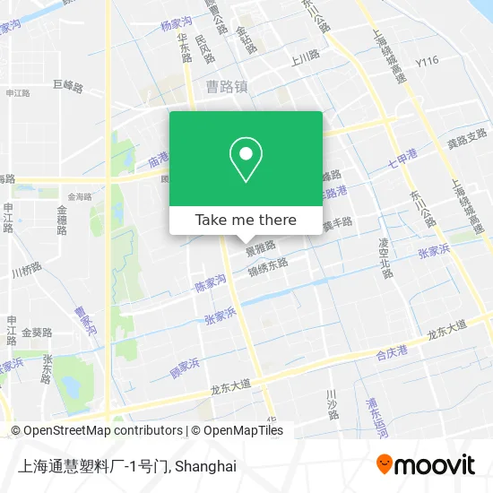 上海通慧塑料厂-1号门 map