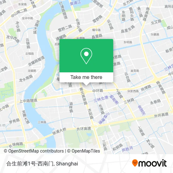 合生前滩1号-西南门 map