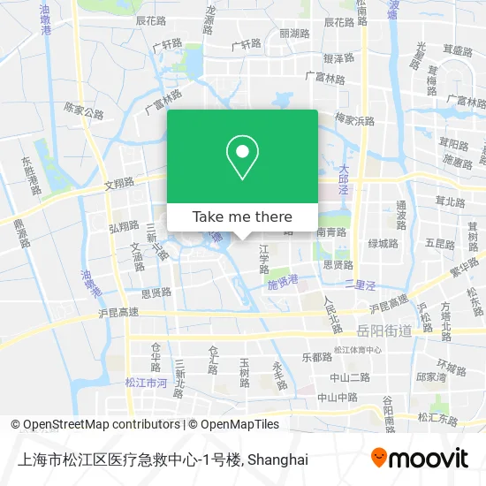 上海市松江区医疗急救中心-1号楼 map