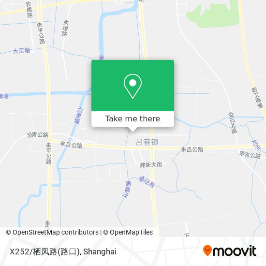 X252/栖凤路(路口) map