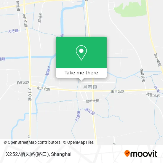 X252/栖凤路(路口) map