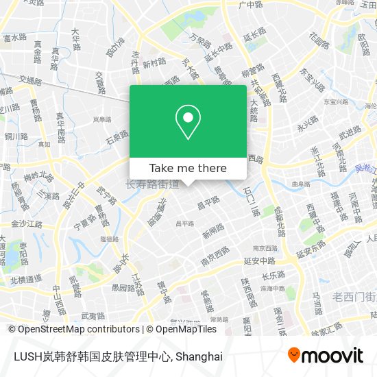 LUSH岚韩舒韩国皮肤管理中心 map