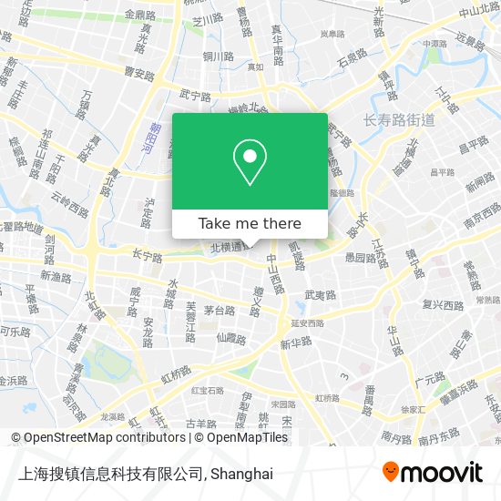 上海搜镇信息科技有限公司 map