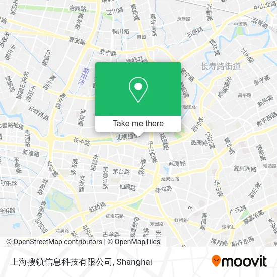 上海搜镇信息科技有限公司 map