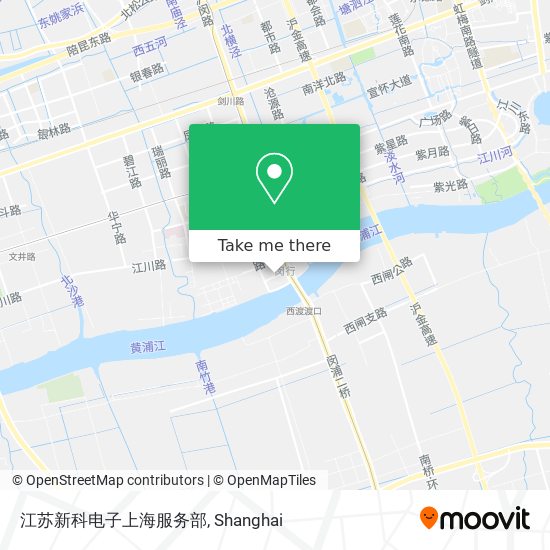 江苏新科电子上海服务部 map