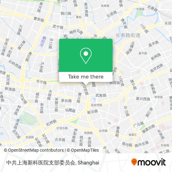 中共上海新科医院支部委员会 map
