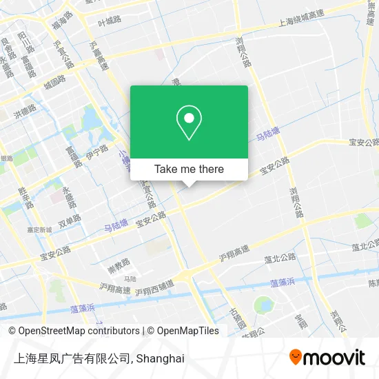 上海星凤广告有限公司 map