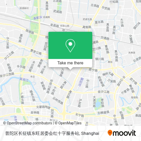 普陀区长征镇东旺居委会红十字服务站 map