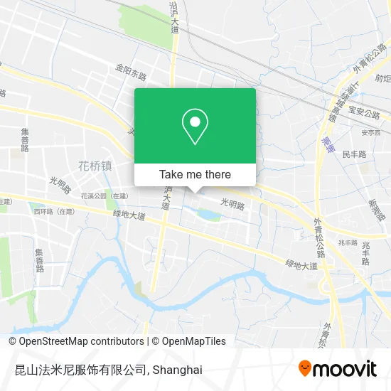 昆山法米尼服饰有限公司 map