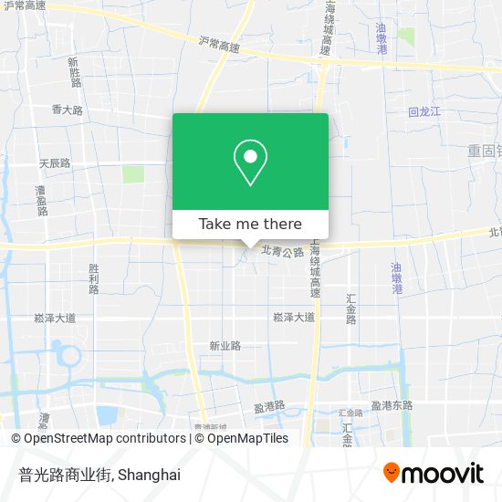 普光路商业街 map