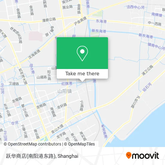 跃华商店(南阳港东路) map