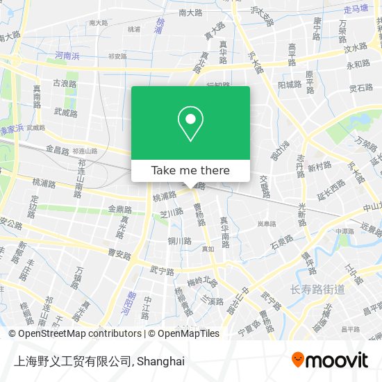 上海野义工贸有限公司 map