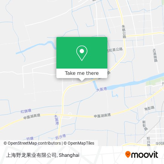 上海野龙果业有限公司 map