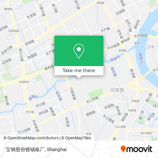 宝钢股份镀锡板厂 map