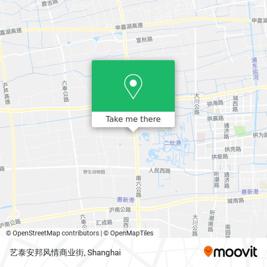 艺泰安邦风情商业街 map