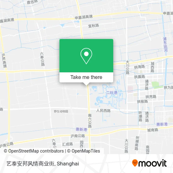 艺泰安邦风情商业街 map