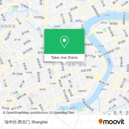 瑞华坊-西北门 map