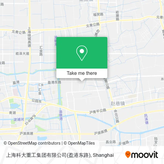 上海科大重工集团有限公司(盈港东路) map