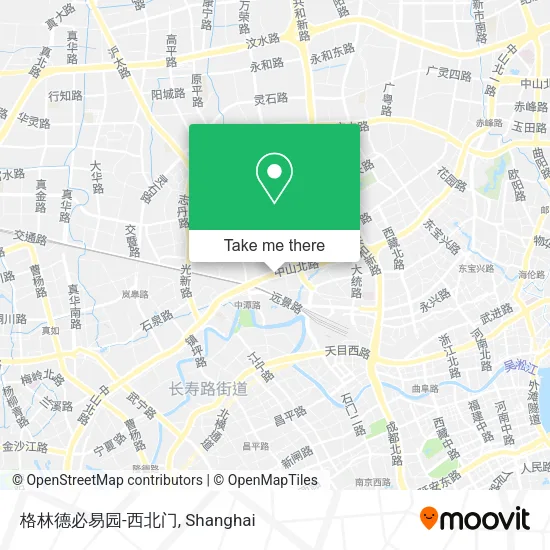 格林德必易园-西北门 map