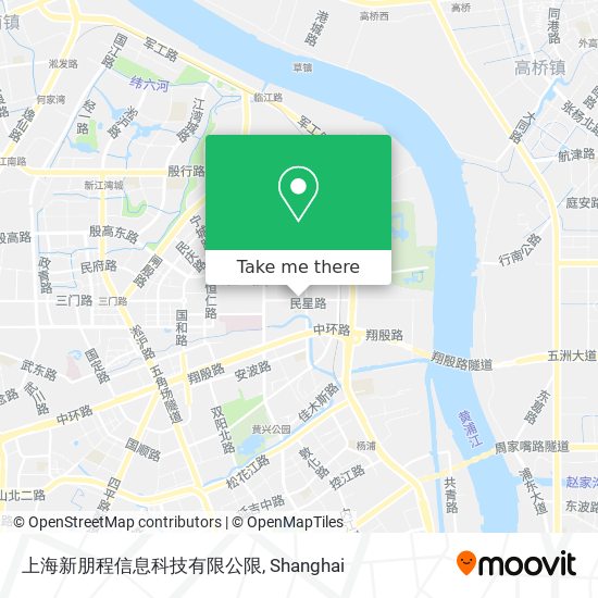 上海新朋程信息科技有限公限 map