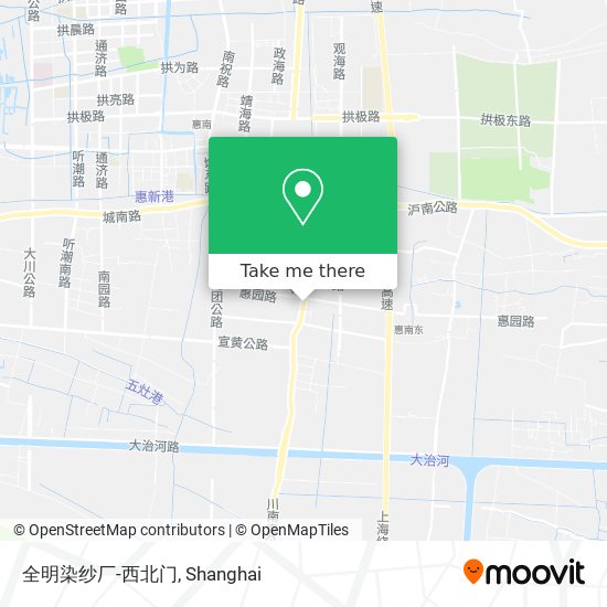 全明染纱厂-西北门 map