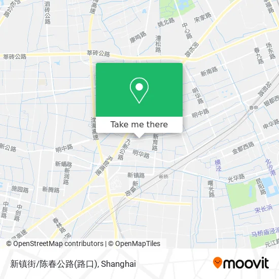 新镇街/陈春公路(路口) map
