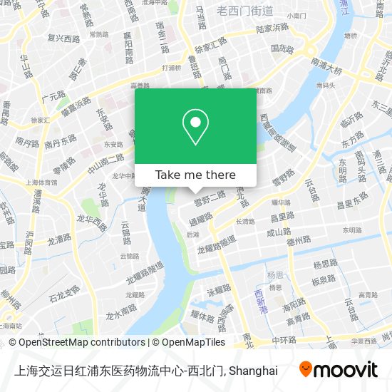 上海交运日红浦东医药物流中心-西北门 map
