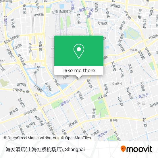 海友酒店(上海虹桥机场店) map